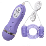 Penis Ring Vibrator with Wired Control / Masculine Masturbation / Sex Toys For Men - EVE's SECRETS