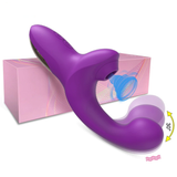 Leistungsstarker Dildo-Vibrator für Frauen / Vakuum-Klitoris-Stimulator / Sexspielzeug für Frauen 