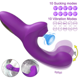 Powerful Dildo Vibrator for Female / Vacuum Clitoris Stimulator / Sex Toy for Womens - EVE's SECRETS