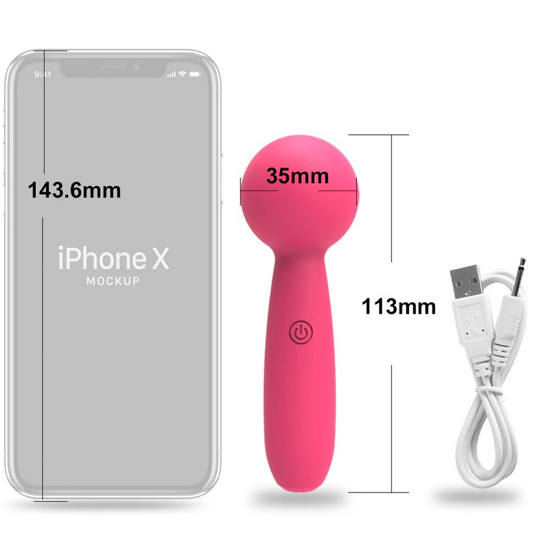 Powerful Female Mini Vibrator /  Clitoris Stimulator G-Spot Dildo / Women's Vibrating Masturbator - EVE's SECRETS