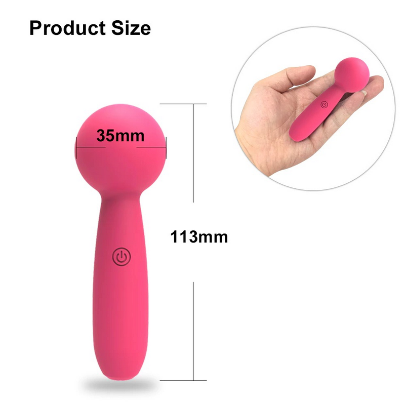 Powerful Female Mini Vibrator /  Clitoris Stimulator G-Spot Dildo / Women's Vibrating Masturbator - EVE's SECRETS