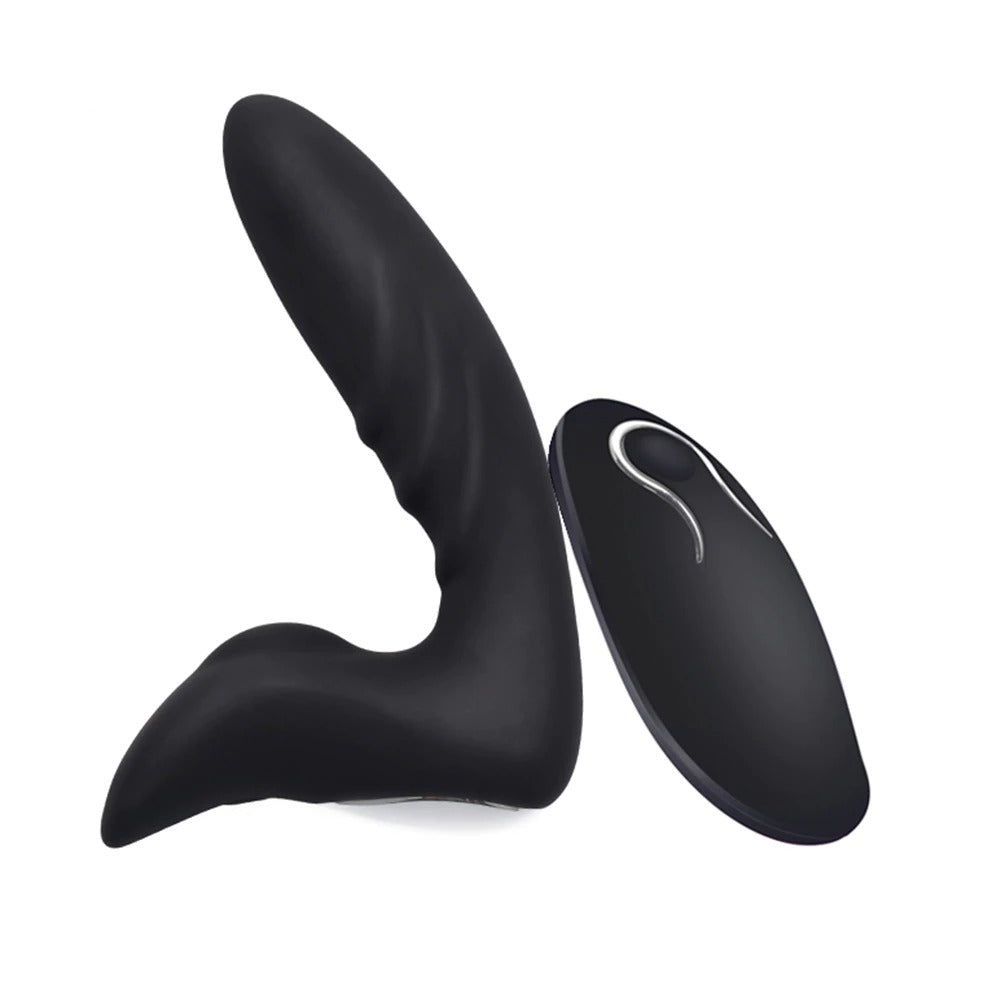 Prostate Massager for Men and Women / Waterproof Butt Anal Plug with Powerful 12 Stimulations - EVE's SECRETS