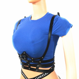 PU Leather Chest Harness for Ladies / Sexy Lingerie Suspenders / BDSM Body Waist Belts - EVE's SECRETS