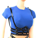 PU Leather Chest Harness for Ladies / Sexy Lingerie Suspenders / BDSM Body Waist Belts - EVE's SECRETS
