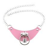 PU Leather Women's Choker with Metal Lock / Fashion Female Jewelry Gift - EVE's SECRETS