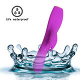 Purple Rabbit Vibrator / Women's Ribbed G-spot Stimulator / Female Clitoral Massager - EVE's SECRETS