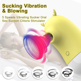 Pussy Licking Toy 2 in 1 / Clitoral and Nipples Sucker / Oral Stimulator - EVE's SECRETS