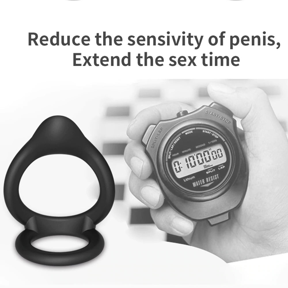 Rabbit Cock Rings For Men / All Size Stretchable and Elastic Sex Toy - EVE's SECRETS
