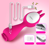 Rabbit Sex Toy with Ears / Vibrator Licking Clitoris for Women / Waterproof Vaginal Massager - EVE's SECRETS