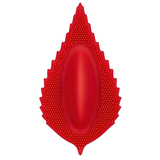 Masseur de silicone de clitoris rouge / Jouets sexuels féminins adultes / Balle vibrante pour femmes 