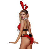 Red Sexy Female Bunny Costume / Erotic Women's Clothing For Role-Playing Games - EVE's SECRETS
