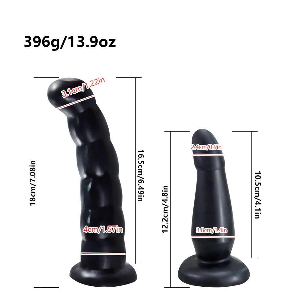 Remote Control Dildo Vibrator Strap On / Adult Double Dildo Sex Toy - EVE's SECRETS