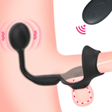 Remote Control Vibrating Penis Massager / Testicle Prostate Cock Ring / Sex Toys For Men - EVE's SECRETS