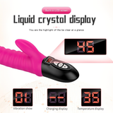 Ribbed G-Spot Vibrator For Women / Female Rabbit Vibrator / Clitoral Stimulation Sex Toys - EVE's SECRETS