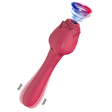 Rosenvibratoren für Frauen / Vagina-Saugen-Klitoris-Stimulator / G-Punkt-starker Vibrationsdildo 