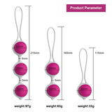 Safe Silicone Smart Kegel Ball Vibrator / Wa Ball Vagina Tighten Exercise Tools - EVE's SECRETS