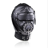 Sensory Deprivation Hood with Open Mouth / Bondage Sex Toys for Couples - EVE's SECRETS