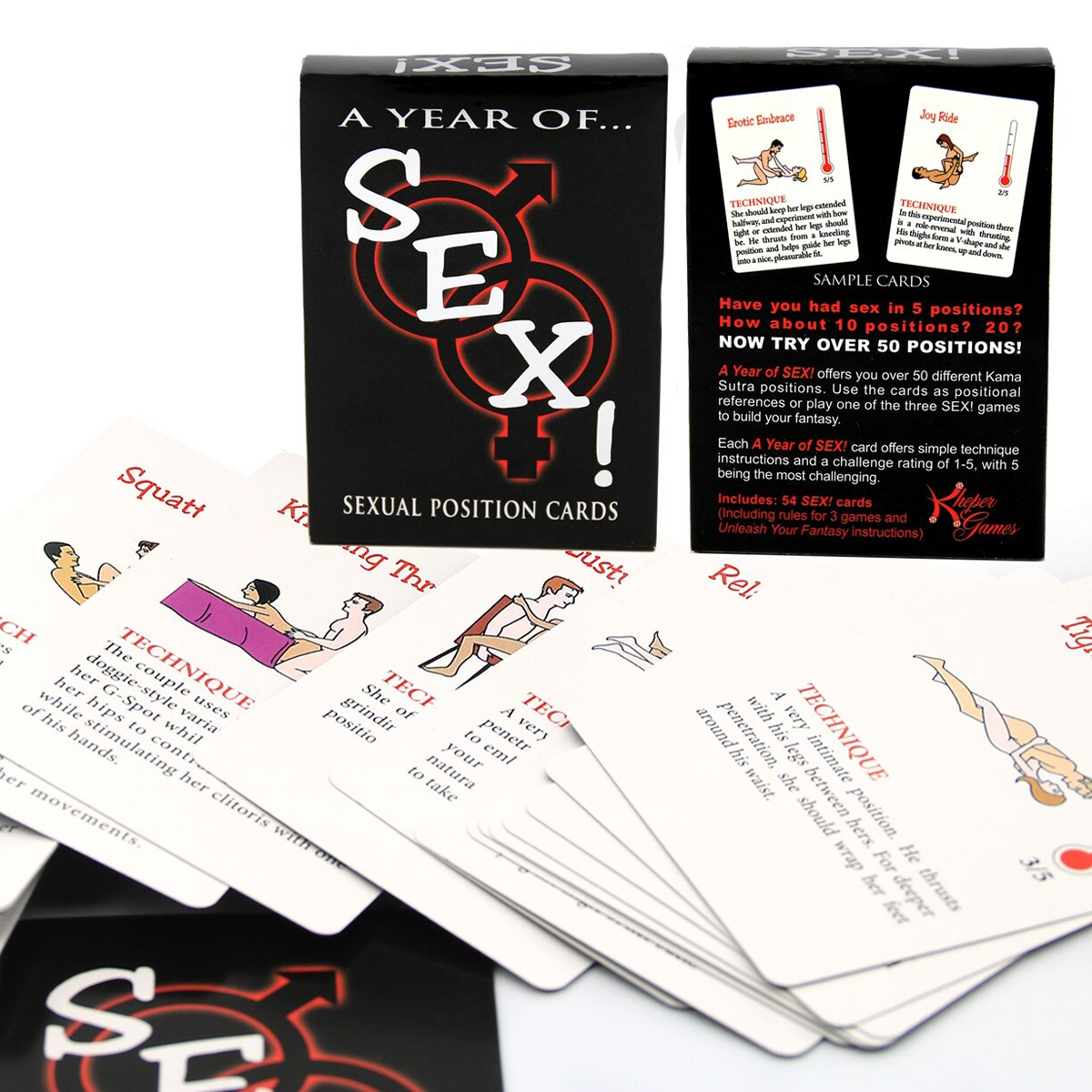 Sex Games for Adults / Couples Erotic Games/ Sexual Position Game Cards - EVE's SECRETS
