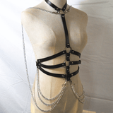 Sexy Body Harness for Women / Fashion Pu Leather Harness in Fetish Style - EVE's SECRETS