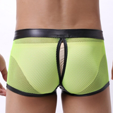 Sexy Breathable Men's Boxers / Mesh See-Through Underwear / Separatable Front Panties - EVE's SECRETS