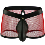 Sexy Breathable Men's Boxers / Mesh See-Through Underwear / Separatable Front Panties - EVE's SECRETS