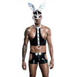 Sexy Bunny Boy Costume for Men / Adult Uniform for Night Club