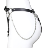 Sexy Gothic Fetish Belts / Pastel Goth With Chains Waist Body Bondage / Female Body Harness - EVE's SECRETS
