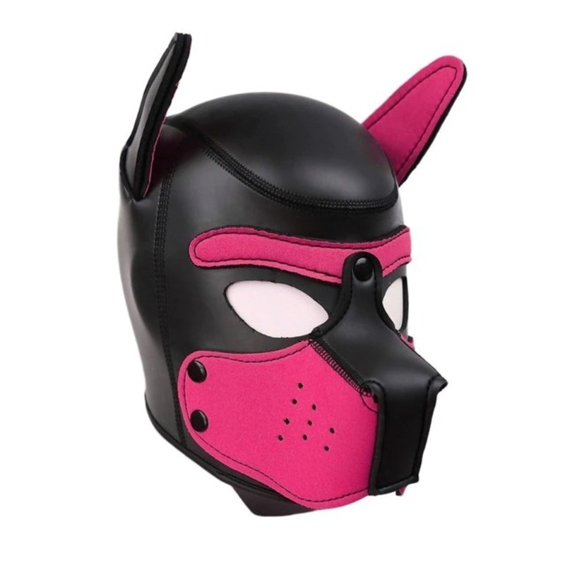 Sexy Headgear BDSM Bondage for Role Games / Adult Rubber Mask in Puppy Form / Sex Toy for Couples - EVE's SECRETS