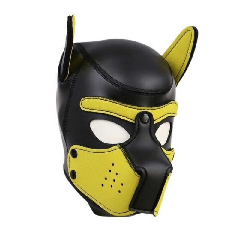 Sexy Headgear BDSM Bondage for Role Games / Adult Rubber Mask in Puppy Form / Sex Toy for Couples - EVE's SECRETS