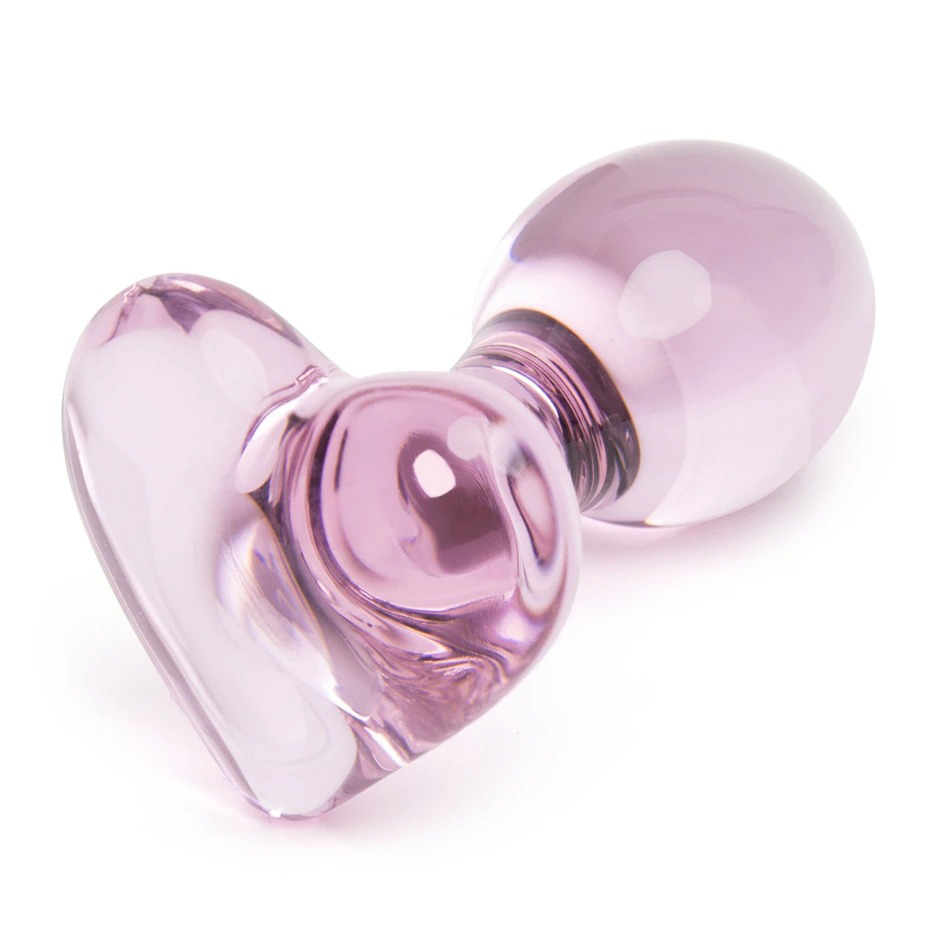 Sexy Heart Crystal Anal Plug / Pink Prostate Massager / Anal Masturbation Toys for Men & Women - EVE's SECRETS