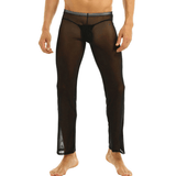 Sexy Lightweight Mesh Pants / Comfortable See-through Breathable Trousers / Men's Erotic Outfits