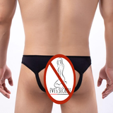 Sexy Low-Waist Men's Panties With Straps / Erotic Male Open Buttocks Underwear - EVE's SECRETS