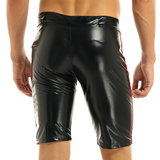Sexy Male PU Leather Wetlook Shorts / Party Performance Shorts Pants Underwear - EVE's SECRETS