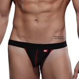 Sexy Men's Breathable Underwear / Low Waist Open Buttocks Panties / Male Role-Play Penis Pouch