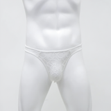 Sexy Men's G-String Lace Underwear Panties / Hollow Out T-Back Transparent Panties for Men - EVE's SECRETS