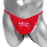 Sexy Men's Handmade Lingerie / Low Waist Cotton Crochet Panties / Hollow Out Underwear - EVE's SECRETS