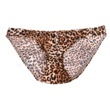 Sexy Men's Print Leopard Underwear / Male Bikini Panties with Bulge Pouch / Exotic Briefs - EVE's SECRETS