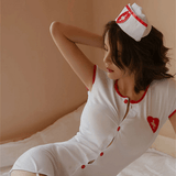 Sexy Nurse Uniform For Ladies / Cute Cosplay Costume / Seductive Clothing For Role-Play - EVE's SECRETS