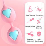 Sexy Pink Vaginal Dumbbell / Female Silicone Kegel Ball / Recovery Vagina Toys - EVE's SECRETS