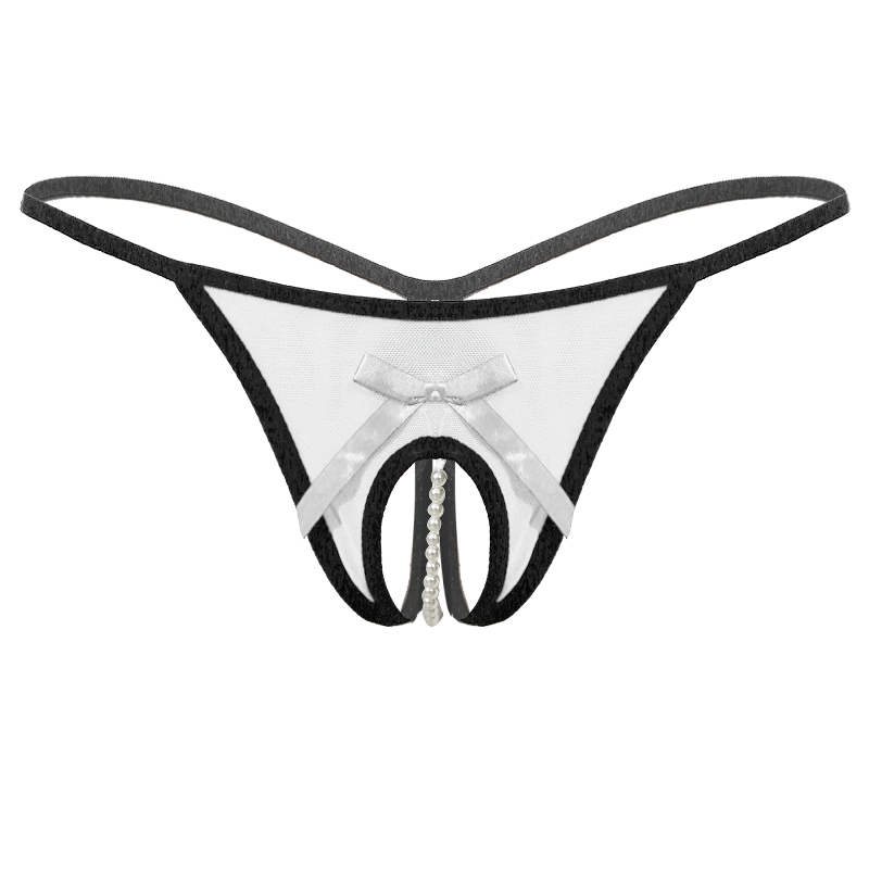 Sexy See Through Open Crotch Briefs Panties / Female T-Back Thong Panties Underwear - EVE's SECRETS