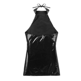 Sexy Wetlook Mini Dress for Women / PU Leather Skinny Sleeveless Dress - EVE's SECRETS