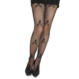 Sexy Women Stretch Pantyhose / Mesh Stockings with Skull Print / Women Accessories - EVE's SECRETS