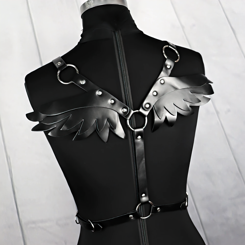 Sexy Women's Harness Gothic Belts / Fetish Fashion Angel Wings of Body Accessories - EVE's SECRETS