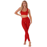 Sexy Women's leggings With Access / Erotic Deep Neck Camis / Female Role-Playing 2PC Set - EVE's SECRETS