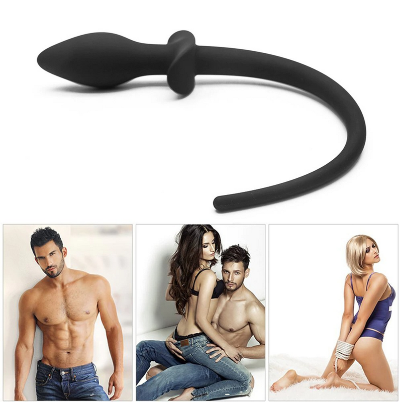 Silicone Anal Plug With Long Tail / Adult Sex Game Butt Plug / Erotic Product for Man And Women - EVE's SECRETS