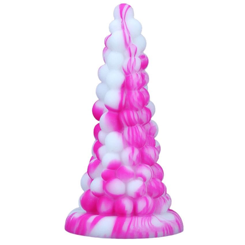 Multicolor Silicone Grape Shaped Butt Plug with Suction Cup / Unisex Adult Soft Sex Toys - EVE's SECRETS