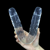 Silicone Double Head Dildo For Women / Vaginal Anal Plug Massager / Large Penis for Adult - EVE's SECRETS
