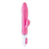 Vibromasseur point G en silicone et masseur de clitoris / Mastrubator pour femme 