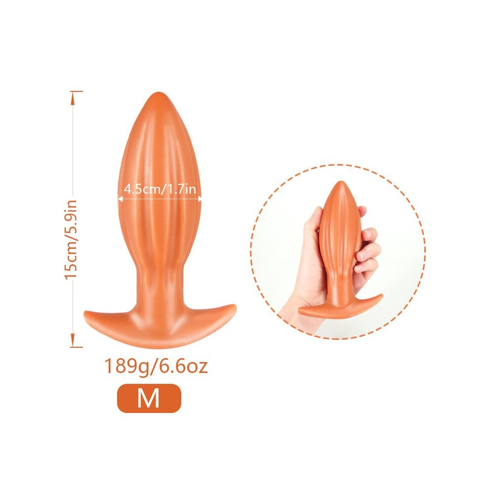 Silicone Large Anal Plugs in 3 Sizes / Anus Dilators for Women and Men - EVE's SECRETS