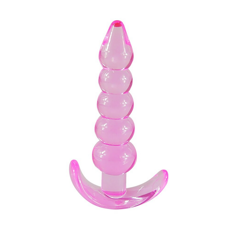 Silicone Suction Cup Crystal Anal Dildo / Male Anal Prostate Massager / G-Spot Butt Plug Toy - EVE's SECRETS